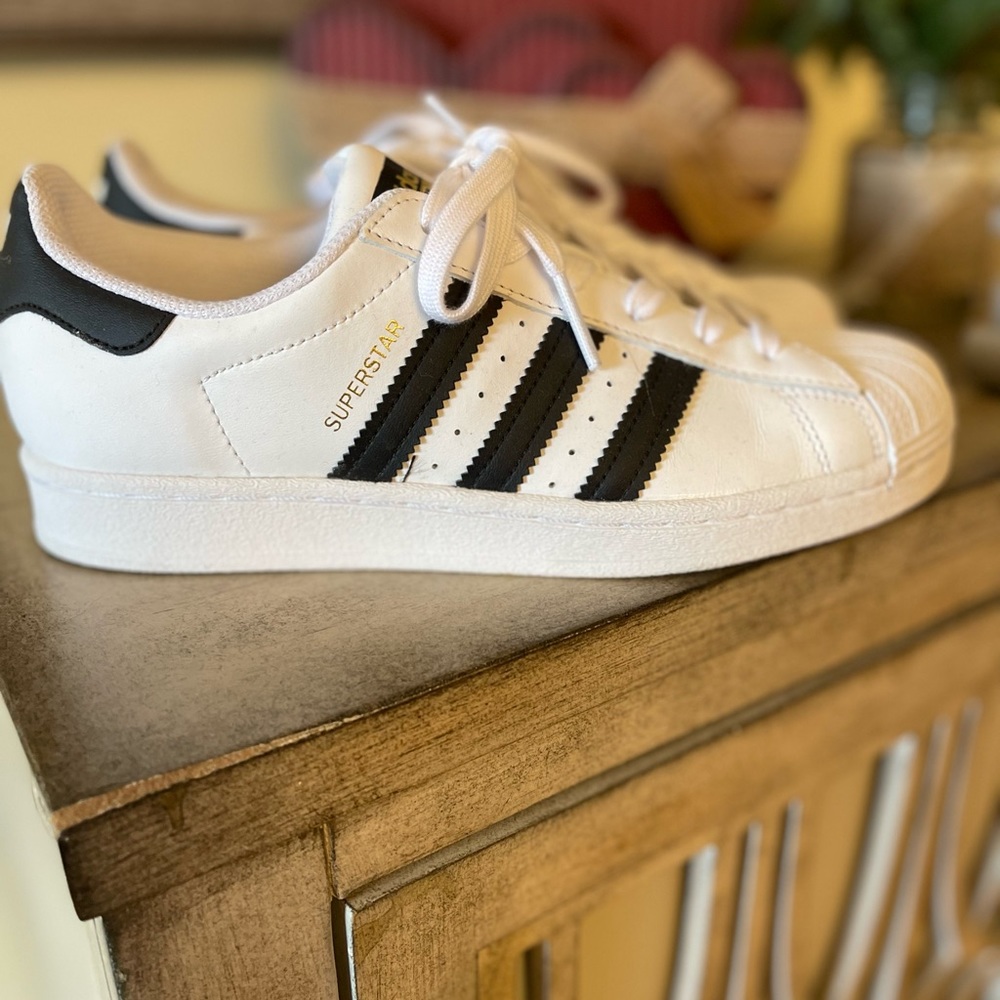 Adidas Superstar. Worn one time. Perfect condition.
